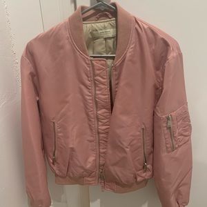 Pink Bomber Jacket
